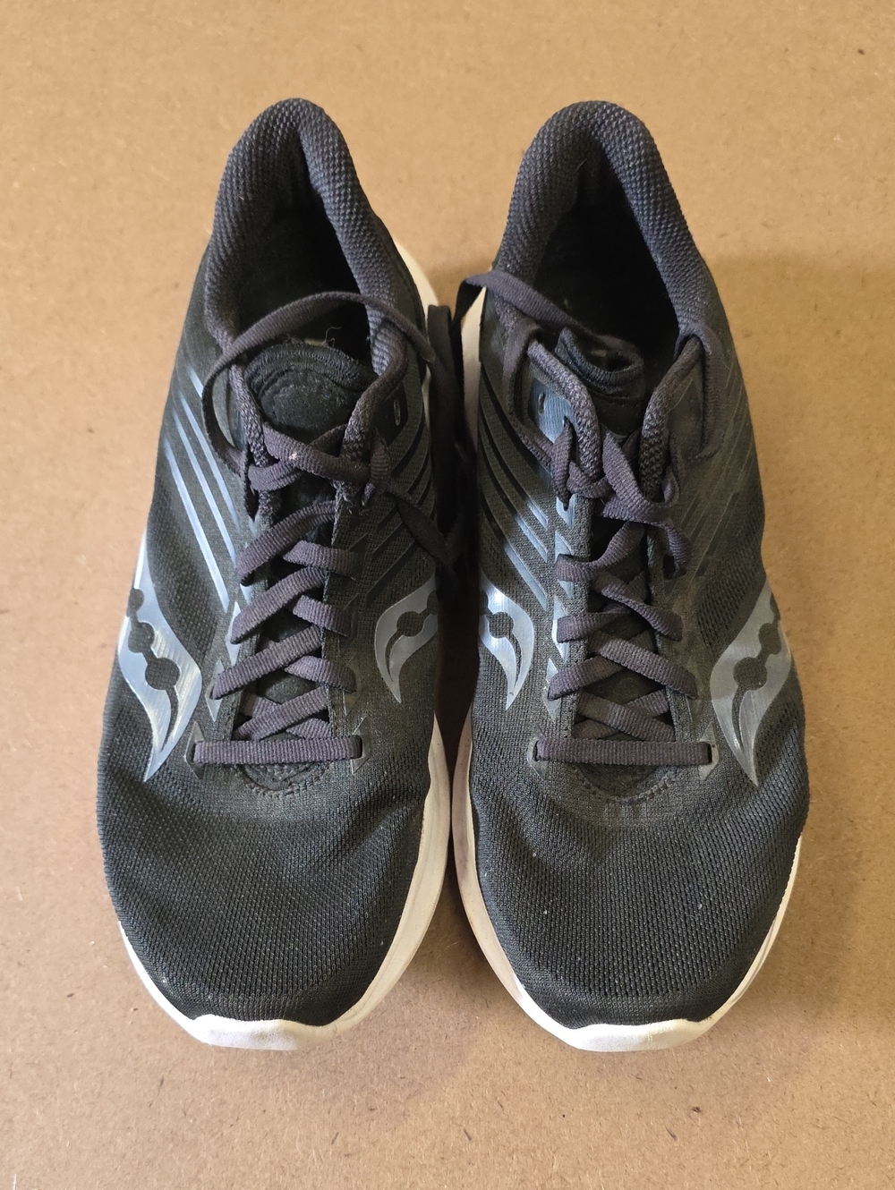 Saucony Black and White Women's Running Sneakers